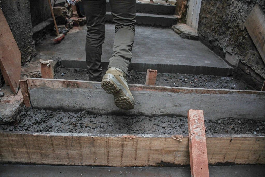 boots for concrete
